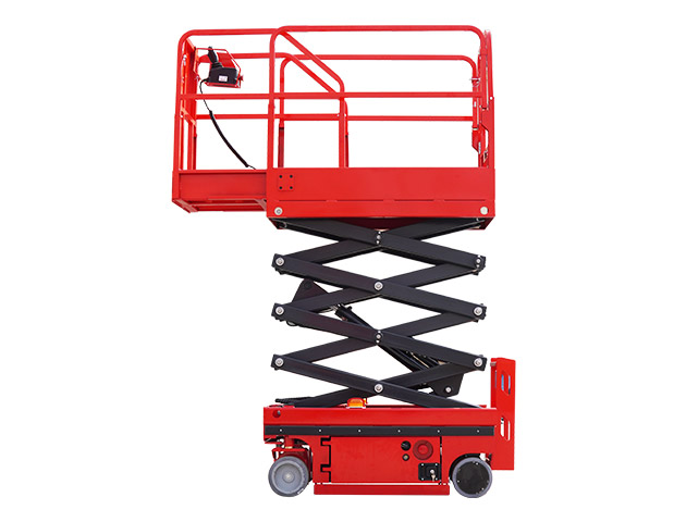 HT-GTJZ Wheeled Plataforma de tijera autopropulsada, vista 5
